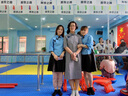玺柠XINING五四青年装女装中山装男班服民国风女装民国学生装女服装演出服装 实拍图