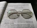 FRANZLISZT 近视眼镜框男女复古眼睛商务眼防蓝光防辐护目镜记忆金属 金色 防蓝光/变色/缓解护目/一镜多用 实拍图