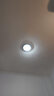 雷士照明（NVC）led吸顶灯灯具厨房灯卧室灯房间灯阳台灯走廊过道灯浴室灯厕所灯 【白玉】18瓦正白光 直径32.5cm 实拍图