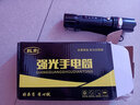 蚁刻强光手电筒可充电超亮远射小型LED迷你变焦军专家用便携照明电灯 G160超200W（车充套餐） 实拍图