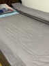 大朴（DAPU）套件 120支精梳新疆纯棉四件套 轻奢纯色 超100支贡缎床单被套 晨雾灰 1.5米床 200*230cm 晒单实拍图
