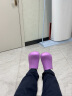 ANNO安诺 手术鞋手术室拖鞋防滑轻便工作鞋护士女护理防护鞋实验拖鞋 浅紫 37（三十七至三十八） 实拍图