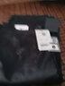 七匹狼休闲裤男士夏季商务休闲薄款冰爽透气直筒中高腰潮流夏装长裤子 黑色 32A 实拍图