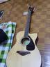 雅马哈（YAMAHA）FG800 FSX800初学者入门吉他专业成人新手弹唱单板民谣电箱木吉它 FS800MC 原色NT 缺角 单板 40英寸【视频选琴+豪礼】 实拍图