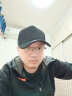 啄木鸟帽子男大头围棒球帽大脸鸭舌帽防晒帽户外太阳帽时尚大码遮阳帽 绣标中国黑色 均码(60cm-65cm）可调节 实拍图