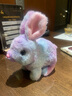 亦趣电动兔子小白兔毛绒玩具会跑会叫好玩女孩3岁儿童生日礼物 七彩兔 实拍图