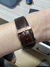 丹尼尔惠灵顿（DanielWellington）dw手表男 简约石英男士手表时尚欧美腕表 送男友送父亲节日礼物 白盘无纹深棕带丨男表40MM-DW009 实拍图