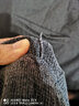 鑫罗圣保男士半高领毛衣保暖长袖加绒加厚一体绒雪尼尔针织衫潮男装衣服 雪尼尔毛衣-灰色 4XL 190  建议190-210斤【130】 实拍图