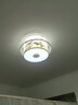 灯尉仕 新中式卧室吸顶灯复古中国风古典书房间温馨灯饰古风灯具 214-圆形50CM 实拍图