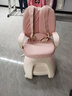 坐得正 儿童学习椅小学生椅写字椅子儿童可升降调节纠姿家用人体工学椅 自动追背纠姿椅【新上市】粉 实拍图