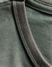 匹戏300g重磅美式纯棉新疆棉长绒棉短袖T恤男定制半袖三本针厚实 矿石蓝 3XL 实拍图