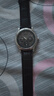 时尚新款三眼六针商务男士高端手表带日历非机械石英机芯送朋友 【日历款】黑带灰面 实拍图