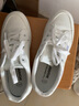 回力女鞋小白鞋女2024新款女鞋春夏季透气网鞋运动板鞋百搭休闲鞋子女 【皮面】9635白银 40 实拍图