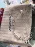 【MODO】花与爱丽丝  夏季草编大容量包包女2022新款小众设计编织包洋气通勤单肩托特包 绿色 实拍图
