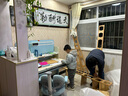 家逸（JIAYI）旋转书架实木落地书架书柜客厅置物架学生卧室立式收纳架储物架 六层原木色【全实木】 实拍图
