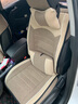 翰静 半包布汽车坐垫四季通用汽车座套小车座椅套适用于 卡其色 现代ix35伊兰特 途胜 悦动 实拍图