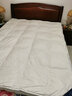 康尔馨希尔顿羽绒床垫床褥子  五星级酒店白鹅绒床保护垫  双人 1.5米 实拍图