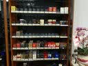 购乐得自动推烟器烟架双边四连款便利店香菸推进器烟柜烟盒展示架 单个28.3cm11包烟PS款(高4cm) 实拍图