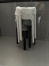 全品屋【销量NO.1】凳子家用塑料凳子板凳加厚凳子餐凳圆凳可叠放风车凳 加厚防滑耐磨4把装-2黑2白 实拍图