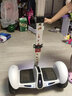 柏思图（besintu）平衡车3-6-12岁体感10岁到15岁以成人智能电动车新款自平衡车儿童两轮双控带手扶越野体感车 54v高配白【腿杆+手杆+炫光轮】 实拍图