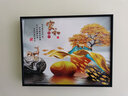 柳莺花燕免打孔电表箱装饰画现代简约客厅餐厅挂画电闸箱配电箱遮挡壁画 家和富贵 45X35遮挡35X25表箱 上掀款 实拍图