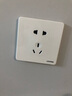 立维腾（LEVITON）斜五孔插座 家用墙壁多孔面板 二三5孔五眼电源墙上插座 斜五孔插座 实拍图