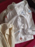 童泰夏季1-18月婴儿宝宝衣服纯棉家居短袖开裆连体衣2件装 黄色 66cm 实拍图