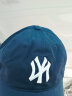 美职棒（MLB）官方 男女软顶棒球帽NYLA休闲鸭舌帽户外运动糖果色帽子3ACP6601N 纽约洋基队/藏青色 F 实拍图