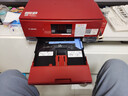 佳能（Canon）TS8380t无线6色彩色喷墨照片打印机家用办公复印扫描小型一体机相片A4作业双面 红色套餐四（专用大容量连供+2套墨+塑封机+相纸） 实拍图