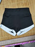 圣纺源安全裤女外穿高腰紧身收腹三分高弹力防走光拼色鲨鱼打底短裤 黑色拼接瑜伽运动裤 L 100-120斤 实拍图