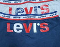 Levi's 李维斯【舒适2条装】男童内裤平角短裤透气童装儿童四角裤 深靛蓝 2条 150 【建议身高145-155cm】 实拍图