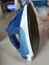 松下（Panasonic）蒸汽电熨斗 家用手持式 干湿两用 大功率烫衣服 宿舍租房小型烫斗熨烫机 P075蓝色(1200W) 实拍图