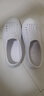 native纯色Jefferson洞洞鞋男女款童鞋亲子鞋户外休闲凉鞋EVA洞洞鞋 白色|白色 28 (180mm） 实拍图
