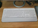 罗技（Logitech） K650无线蓝牙键盘 商务办公键盘带掌托 双模企业级 带Logi Bolt接受器 商用版 白色 实拍图