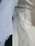 浪登短袖衬衫男商务夏季薄款纯色正装带胸袋工作职业男宽松衬衣 白色 39 实拍图