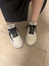 CHERY KALLY【沈梦辰同款】轻奢女鞋厚底小白鞋女2025新款板鞋子松糕鞋 CHERY&KALLY 白黑色 38 实拍图