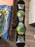 Tsewang 单板板包板套 单肩双肩背饺子皮滑雪板包雪板防划单板板刃保护套 黑色 145cm（单/双肩均可-活动背带） 实拍图