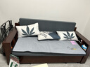 钟爱一生刺绣雪尼尔沙发垫套装四季通用沙发罩套巾防滑盖布定制沙发坐垫子 雪尼尔 字母完美-高级灰 70cm*150cm 实拍图