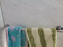 HITOMI 喜多美 304不锈钢毛巾架浴室单杆毛巾杆免打孔吸盘式卫生间挂毛巾置物架 总长45cm 打孔/粘贴双用（304不锈钢材质） 晒单实拍图