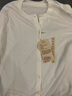 无印良品（MUJI）女式 防紫外线性能 强捻圆领开衫夏防晒衣防晒外套防晒服纯棉全棉 白色 2S L 实拍图