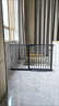 瑞宝贝围栏儿童安全门栏宝宝防护栏杆宠物隔离栏栅猫狗围栏加密免打孔新 78高度 白色3.5缝隙【加厚加密】 适合宽度126-135CM 实拍图