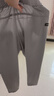 菲凡沃【两件装】冰丝休闲裤男夏季薄款新款宽松直筒潮流百搭男士长裤 9118黑色+浅灰（薄款） 33 【腰围=2尺5】（150-160斤穿） 实拍图