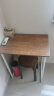 木以成居电脑桌台式简易书桌客厅卧室阳台宿舍角落多用学习小桌子橡木色 实拍图