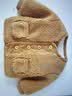 婴儿毛毛加绒外套冬装秋冬加厚棉袄棉服男童女宝宝保暖颗粒绒上衣 卡其色 110cm 实拍图