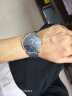 罗臣（LORSSON）机械表 德国手表原装进口腕表 黎明系列自动商务男士手表钢带腕表 银钢黑盘刻度 实拍图