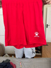 KELME/卡尔美运动短裤男足球比赛训练快干短裤夏季跑步透气五分裤子 红色 S 165 实拍图