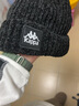 卡帕（Kappa）针织帽情侣男女保暖毛线帽嘻哈瓜皮帽K0BZ8ME05 黑色-990 J 实拍图
