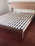 无印良品（MUJI）实木床 OA/WN 住宅家具简约 白橡木风格/黑胡桃风格 OA 加大双人 长212*宽184*高103.4cm 实拍图