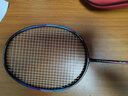 李宁（LI-NING）羽毛球拍全碳素攻守兼备球拍超轻进攻高磅WS72新款单拍 WS72 黑【穿线+手胶】 实拍图