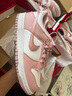 耐克（NIKE）Dunk Low 樱花粉女子低帮复古休闲板鞋 DO6485-600 38.5 实拍图